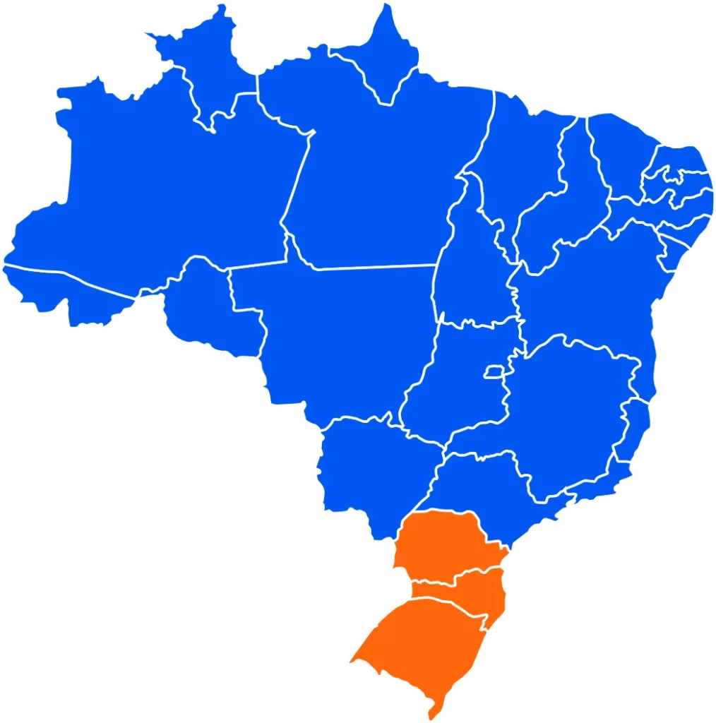 mapa rodape